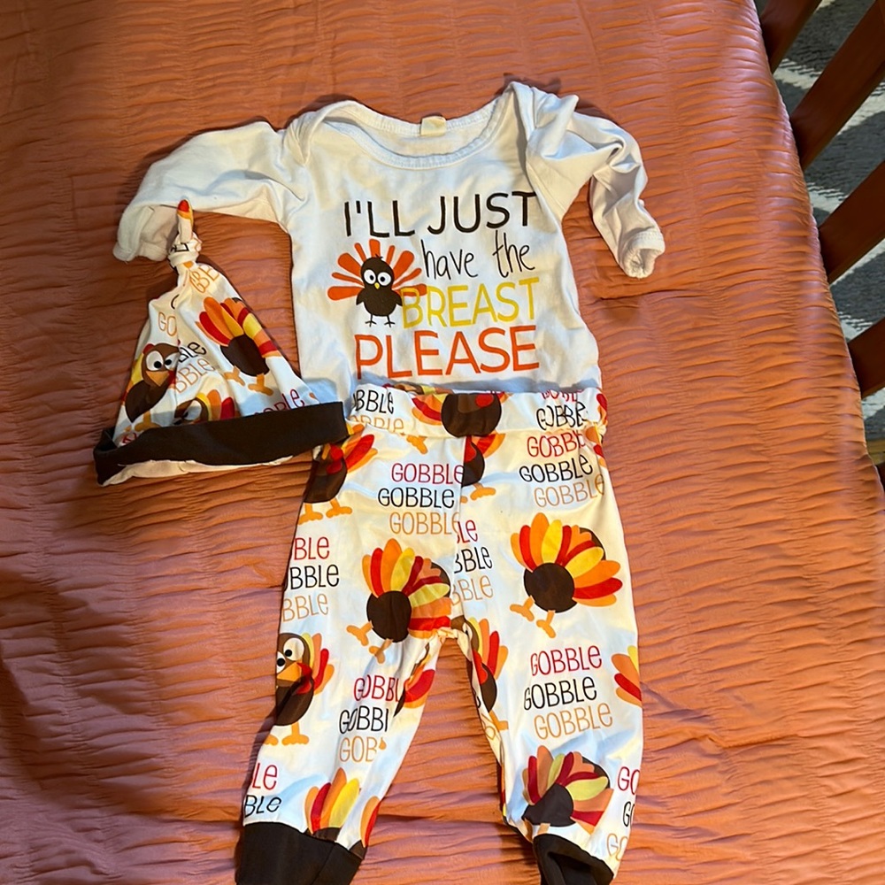 Thanksgiving baby outfit